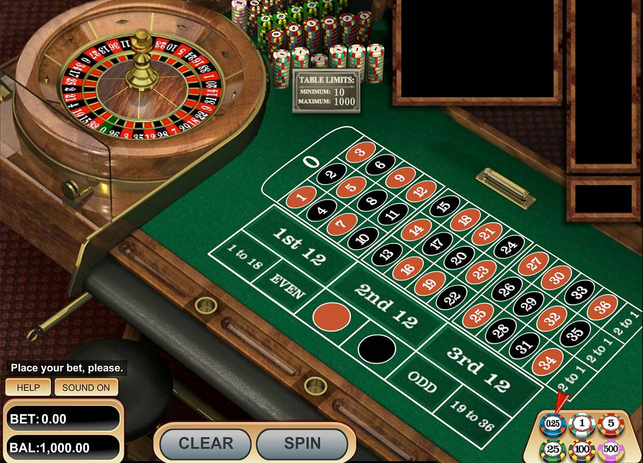 VIP European Roulette